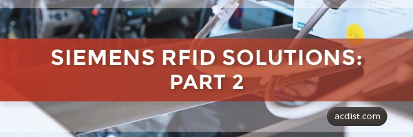 Siemens RFID Solutions: Part 2