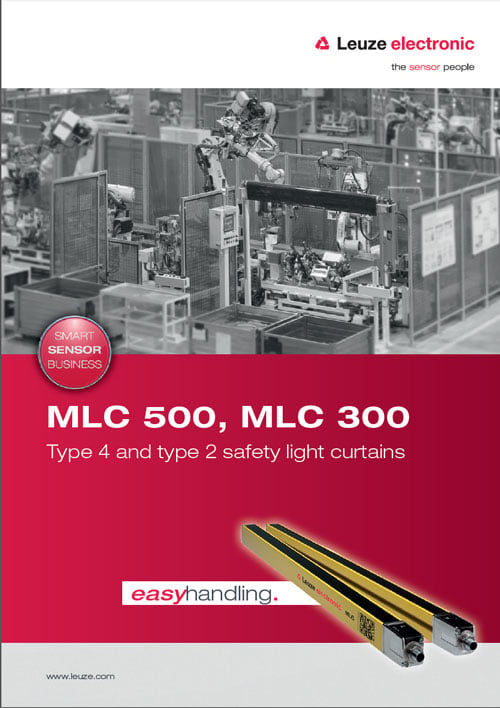 Leuze's New MLC500 Safety Light Curtains With Smart Gate Processing ...