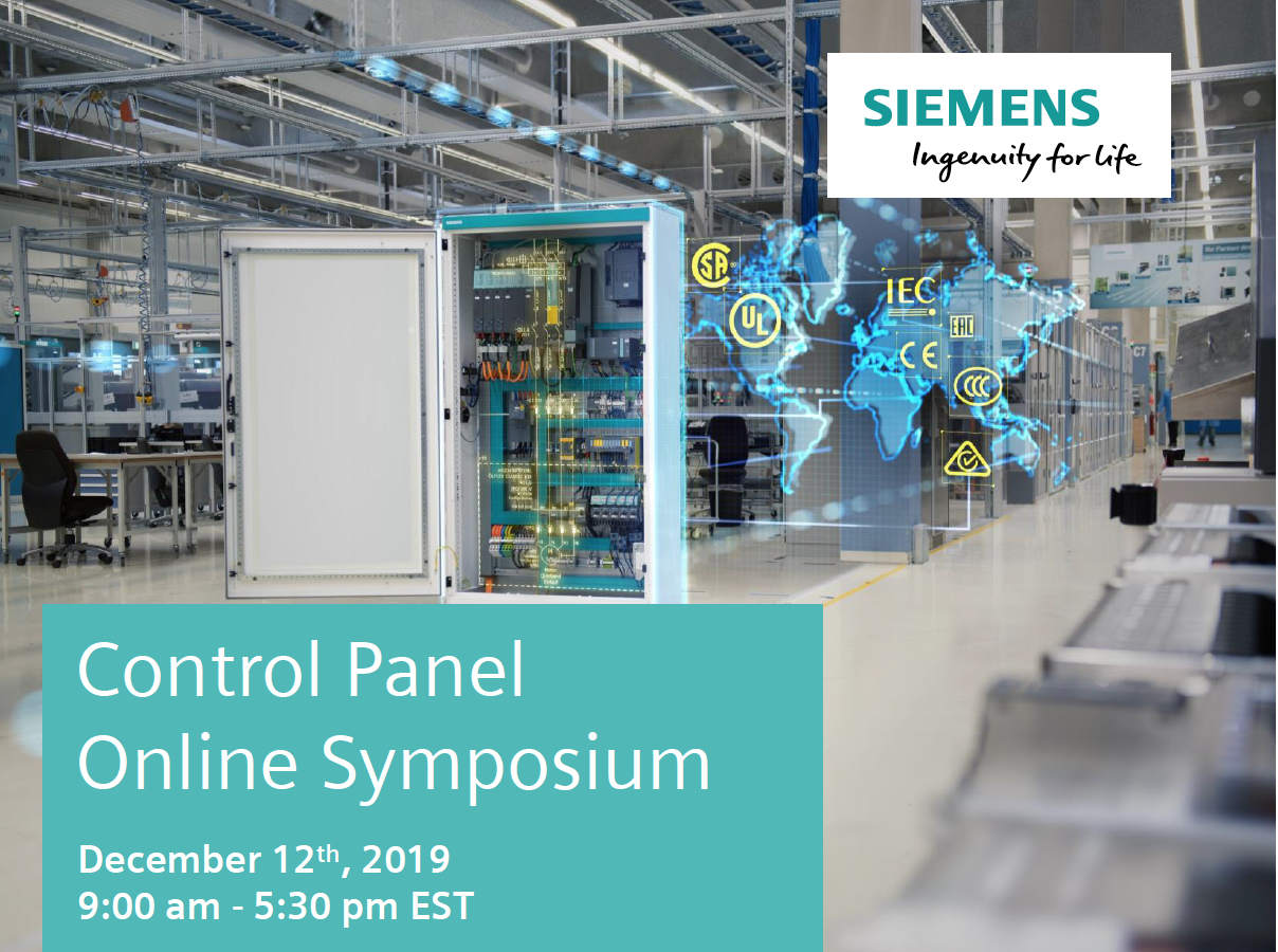 Siemens Control Panel Online Symposium
