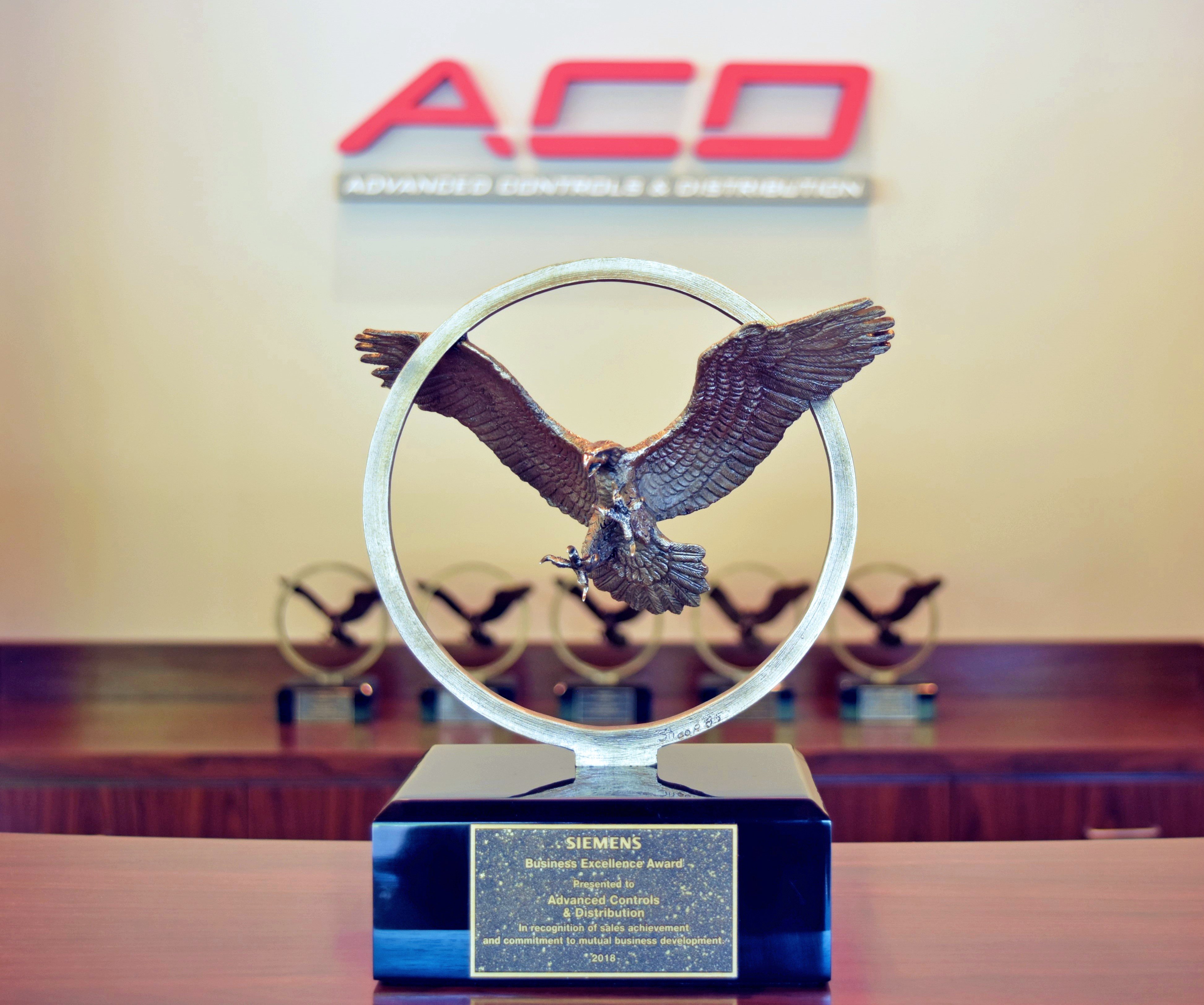 ACD Receives the Bronze Eagle Award from Siemens