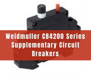 Weidmuller CB4200 Series Supplementary Circuit Breakers Overview