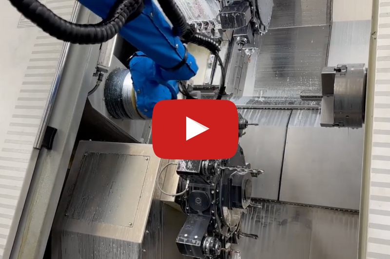 Dual Spindle Lathe Automation