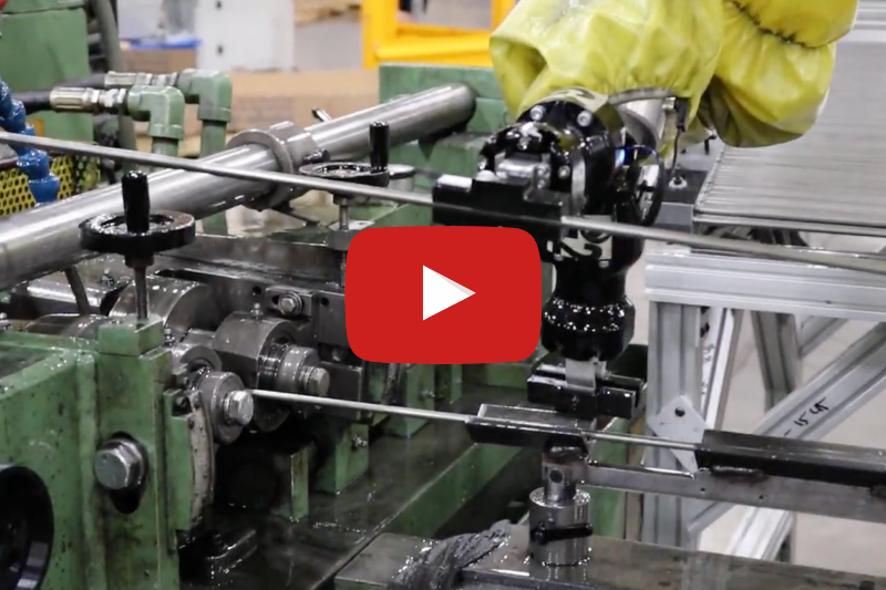 Thread Rolling Automation for Metal Fabrication